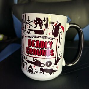 Deadly Grounds Silhouette Coffee Mug